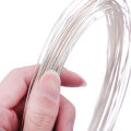 0.4-1.2mm Genuine 925 Sterling Silver Color Wire Thread Metal String Line for Necklace Bracelet Earring Jewelry Making. 