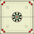25' 31' & 36' inch Wooden Carrom Board Game With Striker and Coins Set. 