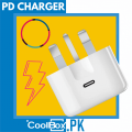 Iphone Charger, 3Pin 20W Power Adapter Fast Charging, USB-C Type-C, Charger Power Adapter, Qc 3.0 Quick Charging For iPhone (MFI Certified). 
