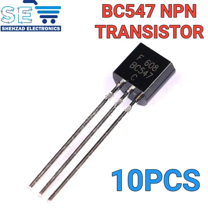 10PCS BC547 TO-92 NPN Transistor TO 92