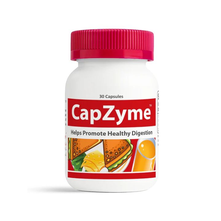 Wilson’s CapZyme - Pack Of 2 Bottle 60 Capsules Helps Promote Healthy Digestion, Support Digestion