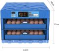 128 Eggs YIWANG Full Automatic Incubator Dual Supply AC/DC Hatcher Machine. 