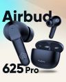 Airbud 625 Pro Quad Mic, ENC Wireless Earbuds, Gaming mode Low Latency Earbud With 30 Hours Playtime, IPx5 Water Proof, One Year Brand Warranty, best price in pakistan. 