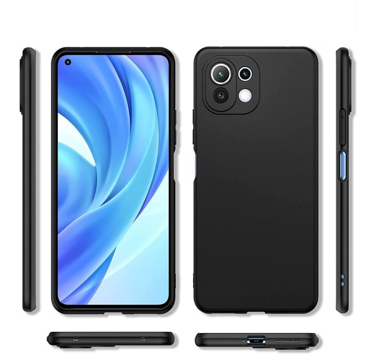 Xiaomi%20Mi%2011%20Lite%20Black%20Soft%20Silicon%20Back%20Cover%20-%20Image%207