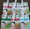 Derma Glow Facial -Pack of 6- skin polish kit  Ever Gold Rice Facial Kit. 