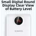 ROMOSS SW20PF 20000mAh Power Bank 22.5W Fast Charge LED Display Portable External Battery Power bank. 
