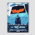 Spiral Notebook A4 or A5  -  Batman. 