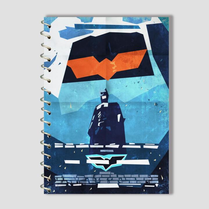 Spiral Notebook A4 or A5  -  Batman