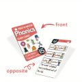 Phonics Flash Cards for Kids (67 Cards) – Read & Master English Letter Sounds – Teacher Approved Learning Kit for Ages 3-7 – with Metal Ring. 