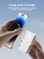 JOYROOM 20W Mini Magnetic Wireless Power Bank 10000mAh (With USB to Type-C 0.25m Cable). 