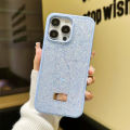 Luxurious diamond-filled iPhone15promax rhinestone mobile phone case for Apple 15 and 14pro diamond-encrusted protective cover for women. 