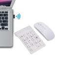 2.4G Wireless Numeric Keyboard USB Receiver Mouse 18 Keys Digital Keyboard Keypads Numpad For Accounting Gaming Accessories. 
