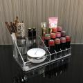 ABST - 16 Grid Acrylic Makeup Organiser With 3 Drawer Makeup Organizer Box. 