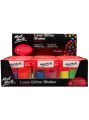 Mont Marte Kids - Laser Glitter Shaker 6 Fluro Colours 50gm. 