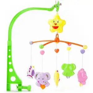 tmc Baby Musical Crib Mobile With Hanging Rotating Toys, Sweet Cuddles Musical Cot Mobile Tweety-Harmonious Music Box, Cartoon Rattles For Babies Boy Girl 0-24 Months, Newborn Sleep With Melodies
