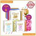 Lexona Turkey Beauty Bar 125 mg, Gentle Skin Cleanser Moisturizing for Gentle Soft Skin Care, Fresh Splash-Pack of 6. 