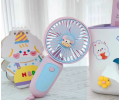Cute Cartoon Cat Children Mini Hand Fan Summer Outdoor Small Fan For Kids No Battery Needed Children Toys Girls Gifts 1Pcs. 