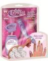 Saloon Express Nail Art Stamping Kit For Women - Purple. 