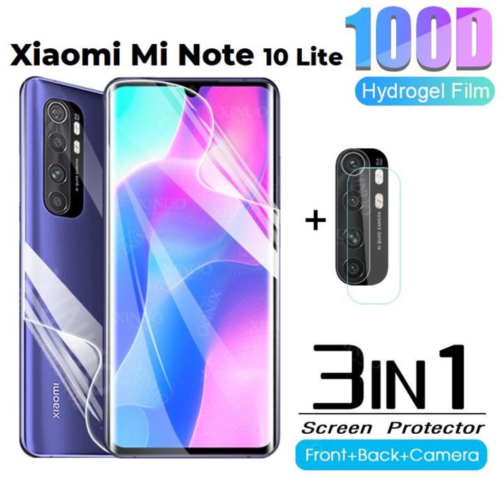 Xiaomi Mi Note 10 Lite Jelly Protector Front + Back