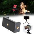 Fancy Universal Screw Hole Mobile Phone Clip Bracket Holder for Smartphone Ring Light Tripod Monopod Mount Stand. 