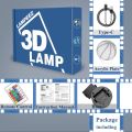 Lampeez Basketball Night Light Kids 3D Optical Illusion Lamp with 16 Colors Changing Remote Control Birthday Xmas Valentine's Day Gift Idea for Sport Fan Boys Girls. 