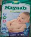 Nayaab Baby Diaper With Ultra Dry Top Layer Large size 40 Pcs. 
