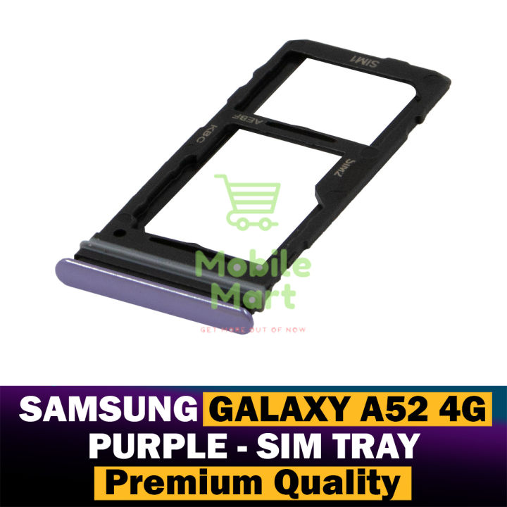 Samsung%20Galaxy%20A52%204G%20SIM%20Tray%20Sim%20Jacket%20Sim%20Slot%20Sim%20Door%20For%20Samsung%20Galaxy%20A52%204G%20-%20Purple%20-%20Image%202