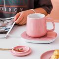 Techmanistan Cermaic Coffee Mug Warmer with Auto Shut Off and Heating Function Electric Beverage Warmer Plate. 