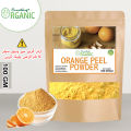 Organic & Pure Orange Peel Powder For Skin - Natural Exfoliant & Brightening Agent 100 Gram. 