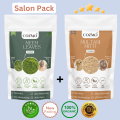 Pack of 2 Powder | Wild Neem Leaves Powder + Natural Multani Mitti Powder | Organic Neem Leaves Powder | Fuller Earth Mud | 100g Each. 