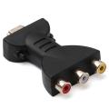 HDMI Male to 3 RCA Female Composite AV Audio Video Adapter Converter for TV. 
