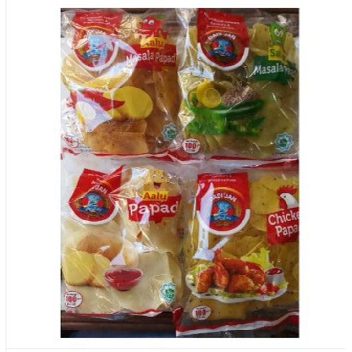 Dadi Jan Papad Available. Pack of 4. Snacks