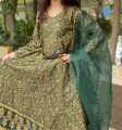 Stylish Era stitched 3pc Maxi dress for women and girls. 