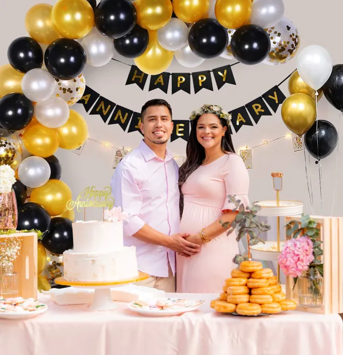 Happy%20Anniversary%20Decoration%20Set%20(Including%20Anniversary%20banner%20+%20%5C30%20x%20Metallic%20Balloons%20(red,black,golden)%20Balloons-Anniversary%20Decorations%20&%20Themes%20-Couple%20Themes-Home%20Decor-Anniversary%20Items%20-%20Image%203