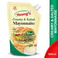 Mayonnaise creamy & salty/ Creamy Salty Mayonnaise 500ml. 