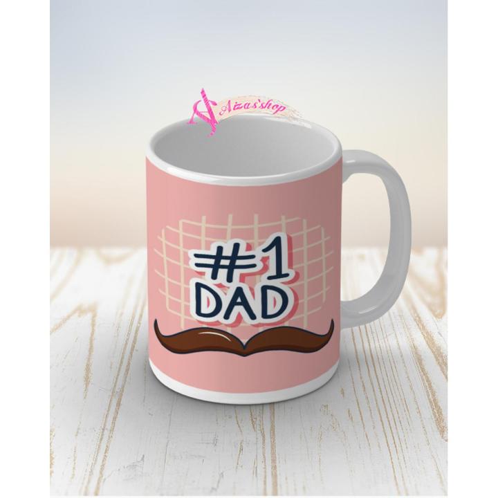 Number 1 Dad mug