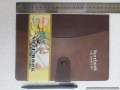standard size Cute and Stylish Soft PU Leather Diary Notebook with pen. 