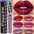 NANAKOR 1/2PCS Color Shiny Glitter Liquid Lipstick Shiny Lip Gloss Waterproof Long Lasting Metallic Lip Gloss Women Makeup. 