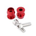 4Pcs M6 X1.5 Motorcycle Cnc Swing Arm Sliders Spools Stand Screw for Yamaha Fz01 Fz03 Fz09 Fz10 Yzf R1 R3 R6 R25. 