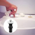 Toilet Seat Screws,Universal Expanding Rubber Screw Top Fixing Hinges Fitting WC Blind Hole Plastic Washers Nut. 