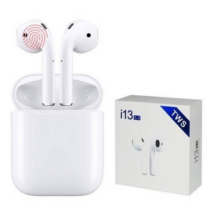 i13 Tws Airpods -Earbuds Bluetooth 5.0 For Android iphone With noise cancellation circuit