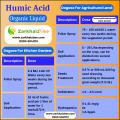 Humic Acid Fertilizer | 50 ML 100 ML 250 ML 500 ML & 1 Liter | Plant Growth Stimulator | Humic acid | Liquid Fertilizer | Seaweed Liquid Organic Fertilizer | ZarkhaizBee: Organic Compost | fertilizer for plants | humic acid for plants. 
