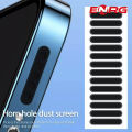 ENRG Metal Dust Net Anti-dust Stickers Protector Film Dust-proof For Mini Speaker Port Earpiece For iPhone_Android - Pack Of 10. 
