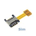 38mm New Double Dual SIM Card Micro SD Adapter for Android Extender 2 Micro SIM Adapter for Xiaomi Redmi for Samsung Phone. 