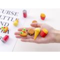 Day2day Mall 5 x pcs Kids Fancy Erasers 1 pack. 