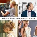 【HOT】 30/50/100Pcs Hair Tie Girls With Black Hair Tie High Elastic Rubber Band For Women Men Thin Hair Tie Hair Accessories Hair Ties. 