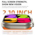 New HW ULTRA 2 CALL AMOLED 4G , 5G Sim Watch With Dual Camera NFC  Waterproof Health Monitor Android For Men Woman Smart watch. 