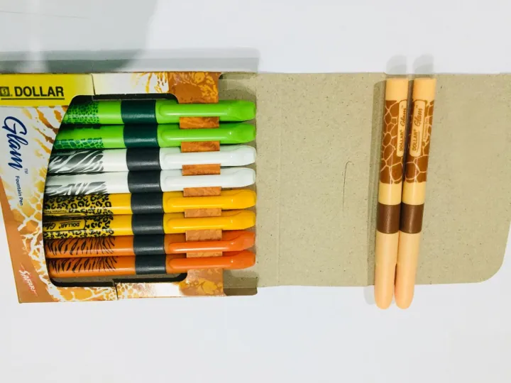 "10%20colorfull%20%20fountain%20pen%20pair%20school%20things%20full%20box%20for%20kids%20,boys,girls,%20Fountain%20Pen%20shades%20(yellow%20,skin,green,white,orange)%20-%20Inspired%20by%20Piano%20Keys""fine%20writing%20instruments,%20aesthetic%20charm%20and%20impeccable%20writing%20performance,%20school,collage%20%20"%20-%20Image%202