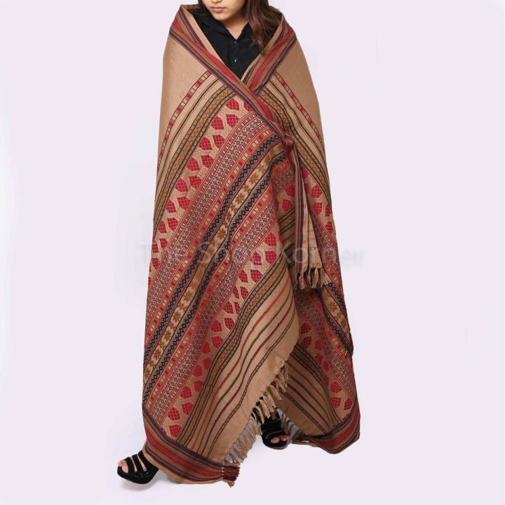 Brown Colour Tharri / Handmade Tharri / Shawl For Her