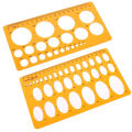 Ellipse / Oval Template / Stencil. 